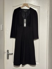 Ossie Clark Women's Little Black Dress Size 10 BNWT RRP £109