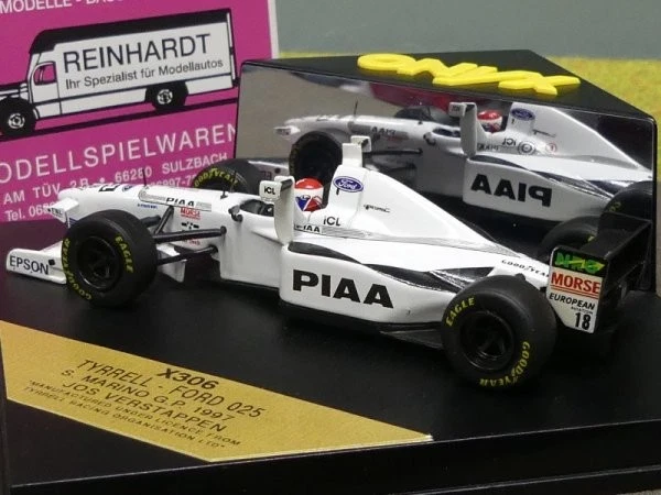 1/43 Onyx Tyrrell-Ford 025 San Marino GP 1997 J. VERSTAPPEN X306 - Bild 2 von 2