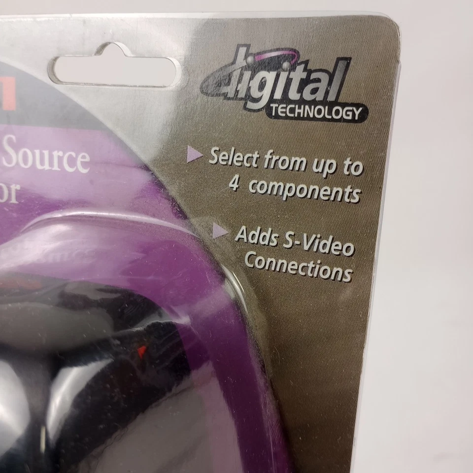 New RCA 4 Way AV Video Source Selector Switcher w/ S-Video DVD Gaming TV VH911 - Image 2 of 4