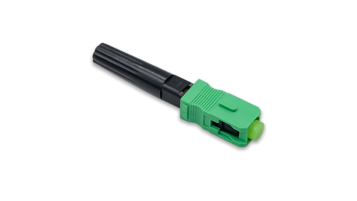Qoltec SC/APC Singlemode 0.9 fiber optic quick connector Set of 10 pcs. /T2UK