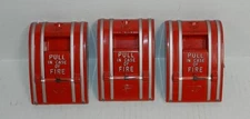 3 Edwards 270A-SPO Non Coded Fire Alarm Pull Stations