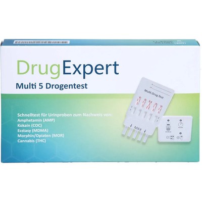 Drug Expert Multi 5 Amp Coc Mdma Mor Thc Teststr. 1St - PZN 15426561