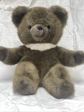 Vtg Russ large 18" Bennington Teddy bear Caress Soft Pets plush stuffed