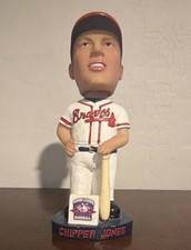 Chipper Jones Atlanta Braves Vintage Baseball Bobble Head Bobblehead Figure