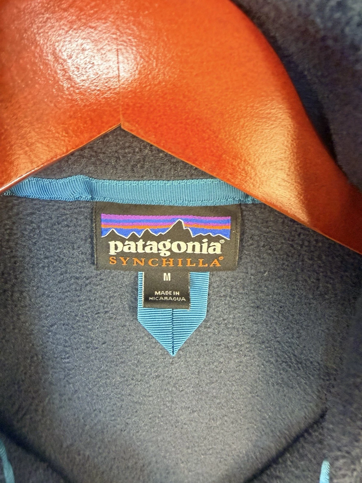 Patagonia Synchilla Snap T Vest Laughing Waters Smoldering Blue Men’s M image 4