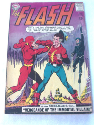 The Flash DC Comic #137 1963 Good Golden Age Flash Cross-Over