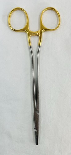 V. Mueller CH2416 German Stainless Steel Needle Holder 7” Length Sarot Forceps