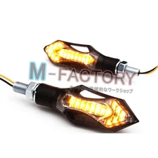 Sword Clear Lens LED Turn Signal Indicator Light 1 pair