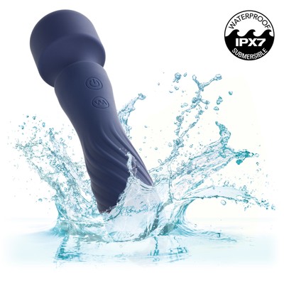 AUTHENTIC CHARISMA MYSTIQUE 12 X DUAL MOTORS POWER WAND WATERPROOF RECHARGEABLE