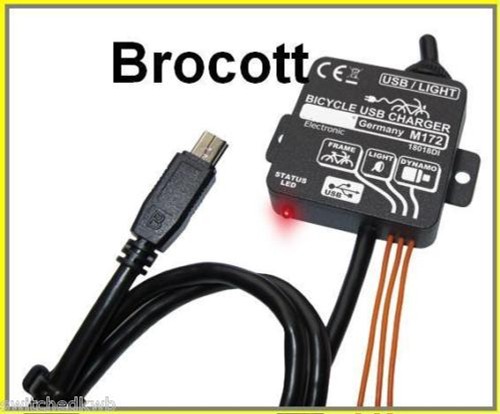 BICYCLE DYNAMO POWERED PDA USB CHARGER 6VAC To 5.2VDC