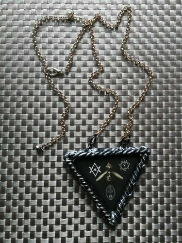 talisman protection amulet protective symbol aleister crowley necklace pendant 1 - Picture 7 of 24