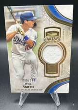2021 Topps Tier One Will Smith Game-Used Jersey #T1R-WS SP /344 Dodgers