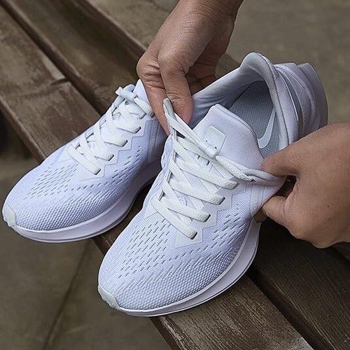 Elastic No Tie Shoelaces for Adults & Kids Shoes - Baby Blue - Picture 3 of 4