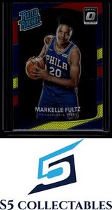 2017-18 Donruss Optic #200 Markelle Fultz Red and Yellow 994