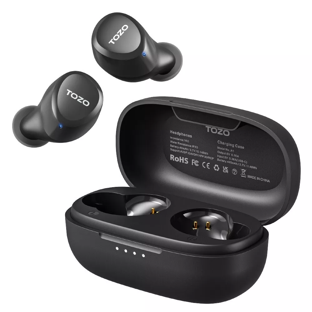 TOZO A1-S Earbuds Wireless Bluetooth 5.3 in Ear Mini Lightweight 