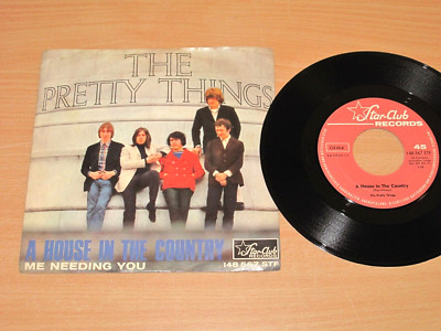 The Pretty Things 7'' SINGLE - A House In The Country / 1966 GERMAN PRESS in MINT