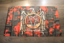 Slayer Banner Flag 3x5 Thrash Heavy Metal Rock Band Music Fan Decor Man Cave