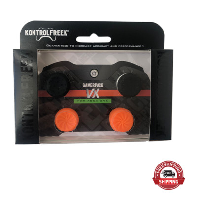 Kontrol Freek Xbox One Controller Performance Grips Orange Gamer Pack 4pc New