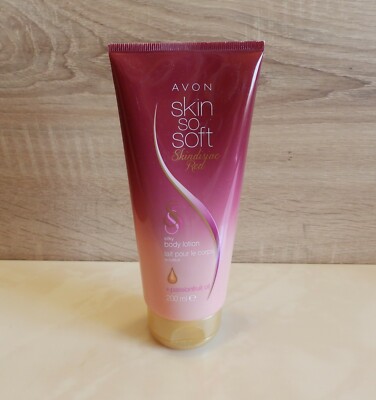 SKIN SO SOFT   Silky    Body Lotion   SKINDISIAK  RED      Avon   -  200 ml