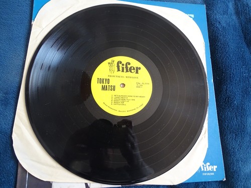 LP - TOKYO MATSU - AUS TOKIO WITH LOVE - SIGNIERT? - Fifer - Bild 2 von 3