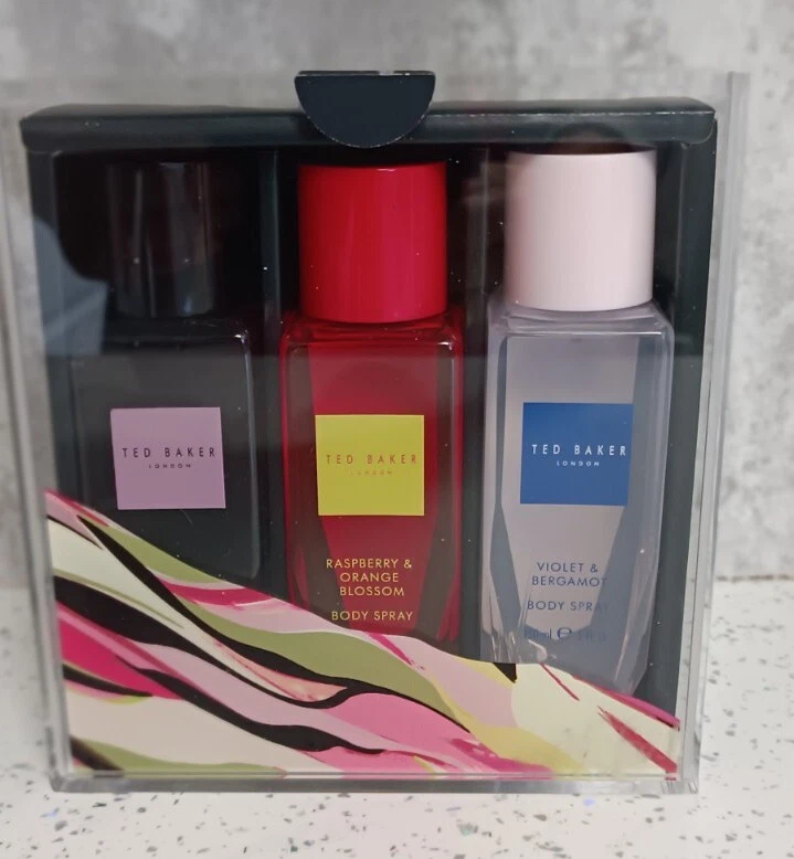 ted baker body spray set of 3