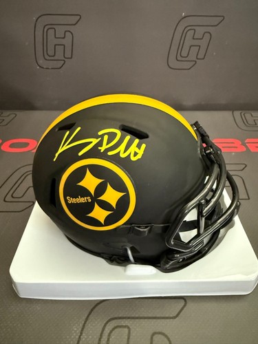 Kenny Pickett Autographed Mini Helmet! ECLIPSE ALTERNATE! BAS COA! STEELERS!