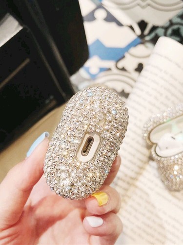 Luxury Bling Diamond Hard Case For Apple AirPods 2 1 Glitter Airpod Protector - Zdjęcie 11 z 13