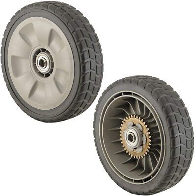HONDA OEM  HRR HRT HRZ HRB  REAR 8 LAWNMOWER  WHEEL SET OF (2) 42710-VE2-M02ZE