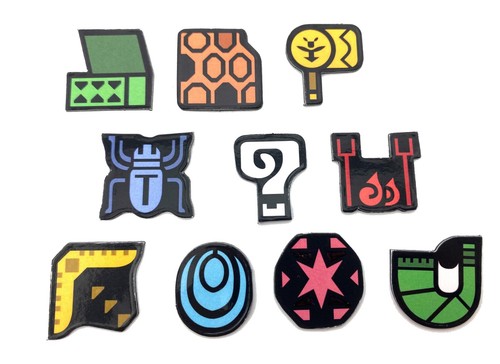 Monster Hunter Artículos Hechos a Medida Icono Imán Pegatina Nevera Decoración 10 Piezas Set 2 - Imagen 1 de 8
