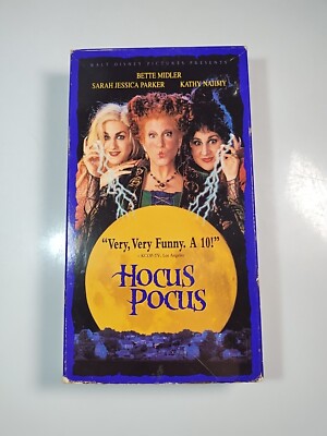 Disney's Hocus Pocus VHS - Blockbuster Video Copy - Vintage Comedy Witches 1994