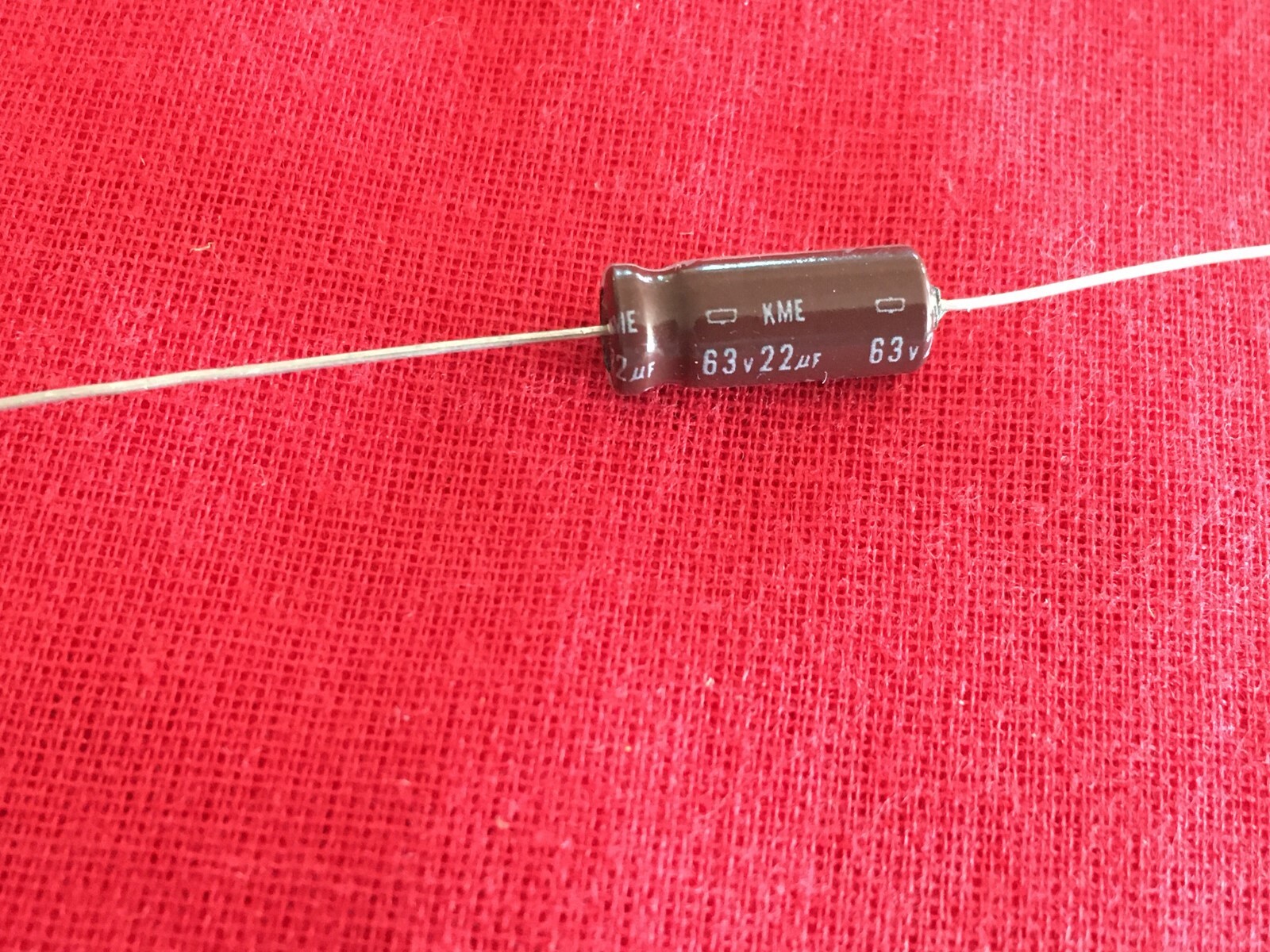 100pc 22UF 63V NIPPON KME CAPACITOR ALUMINUM ELECTROLYTIC AXIAL eBay