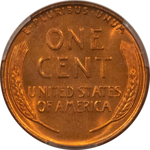 1938-S LINCOLN CENT - PCGS MS-67+RD, PREMIUM QUALITY! - Picture 3 of 3