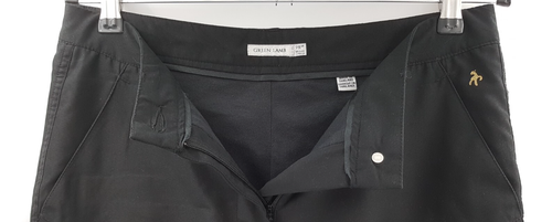 Green Lamb Ladies Trousers Black Straight Leg UK Size 10 - Picture 3 of 10