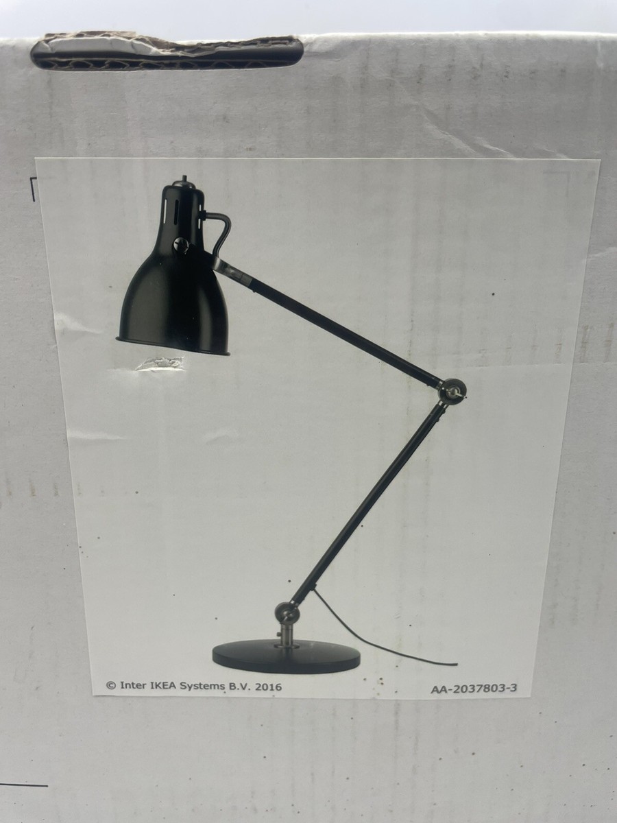 IKEA AROD アロードフロアランプ　ブラック Ikea Arod Adjustable Floor Reading Lamp - Black / Anthracite