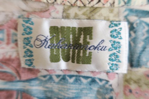 DUKE KAHANAMOKU Hawaiian Shirtÿsz LÿVINTAGE Late 60's Swordfish Marlin Fishing - Picture 10 of 11