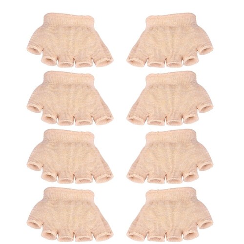 8 Pairs Toe Socks Men's Work Features for Women with Toes Separated Open - Picture 6 of 12