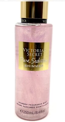 VICTORIA S SECRET PURE SEDUCTION SHIMMER FRAGRANCE BODY MIST SPRAY SPLASH 8.4 oz