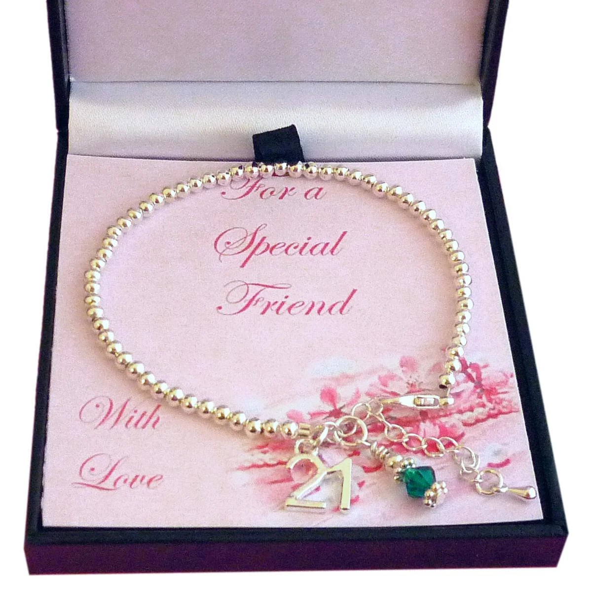 21st charm bracelet online