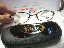 NEW Revolution KIDS Eyewear Eyeglass Frame W/ Magnet shade REK2020 45-16-130 ESP