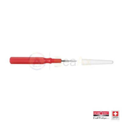 Horotec Einfachöler Rot mit breiter Spitze und Kunststoffgriff Ø 6 mm