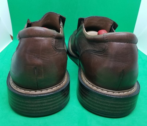 Skechers Collection Men's Dress Dark Brown Leather Loafers Slip On Shoes Sz 12 - Picture 8 of 12