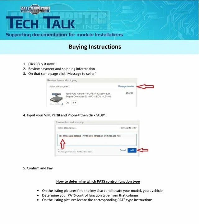 2010 Lincoln MKS 3.5L AU7A-12A650-GTC Engine Computer ECU ECM PCM NF — 第 2/4 张图片