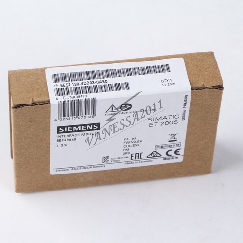 1PC Siemens 6ES7 138-4DB03-0AB0 PLC 6ES7138-4DB03-0AB0 New In Box - Bild 4 von 6
