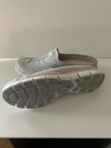 Skechers Shoes Gray Womens Clog Slip On Comfort Memory Foam Size 9M-New - Picture 3 of 3