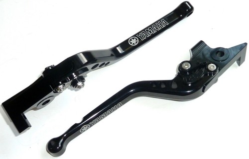 YAMAHA SUPERTENERE 2012-2021 BRAKE AND CLUTCH LONG BLACK LEVERS ROAD TRACK - Picture 6 of 12