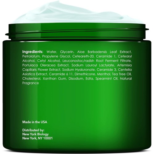 New York Biology Tea Tree Oil Foot Cream for Dry Feet Athletes Foot Nail Fu - Bild 2 von 6