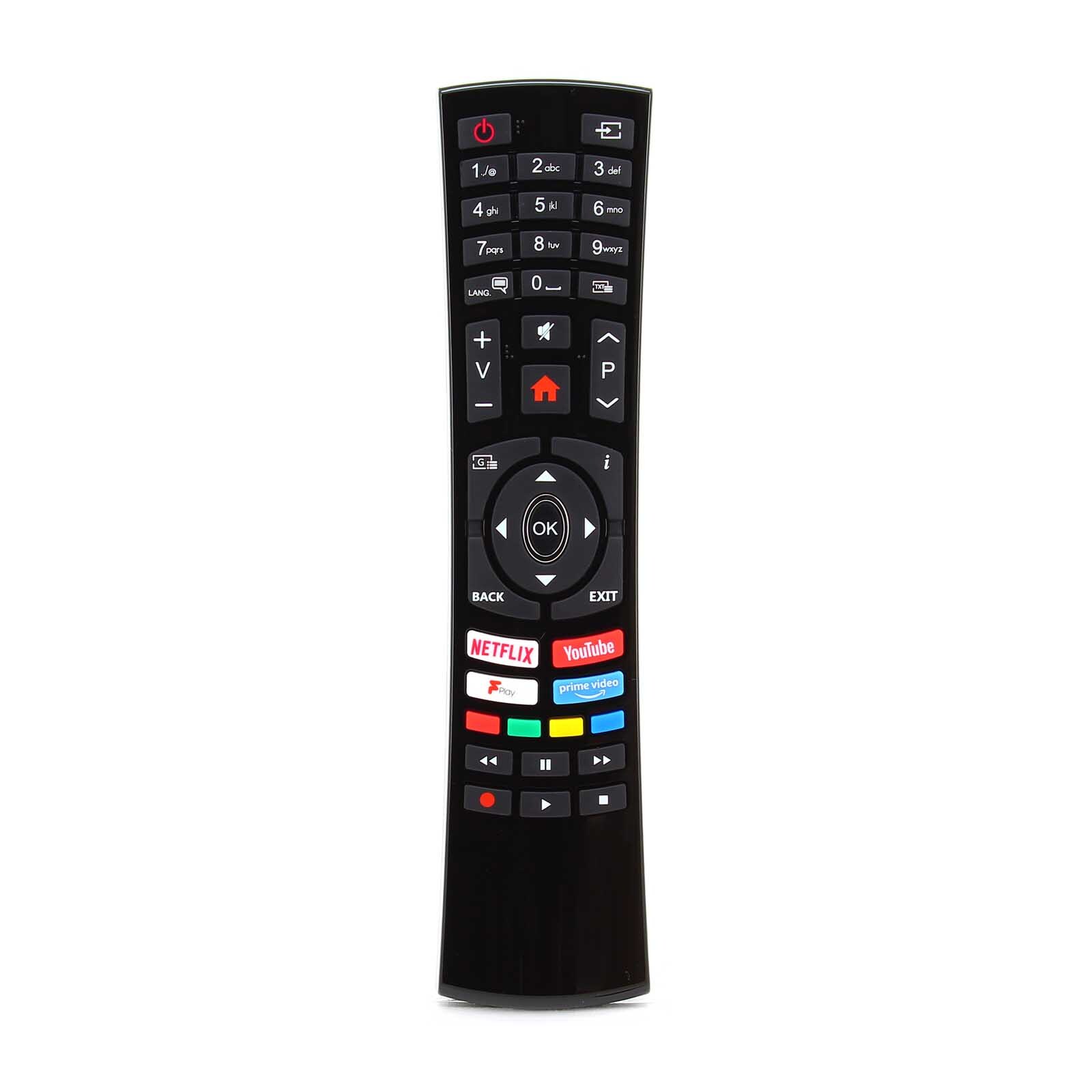 Оригинальный телевизор Bush RC4390P Fernbedienung для DLED32HDSC 4K Smart UHD DLED с бесплатным просмотром