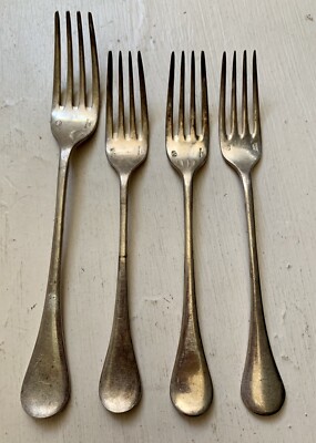 Vintage Silver Plated Forks Sambonet Italy, Sant Anorea Dinner