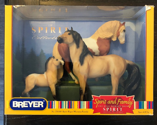 Breyer Spirit Kiger Mustang Family Horses 751103 See Description