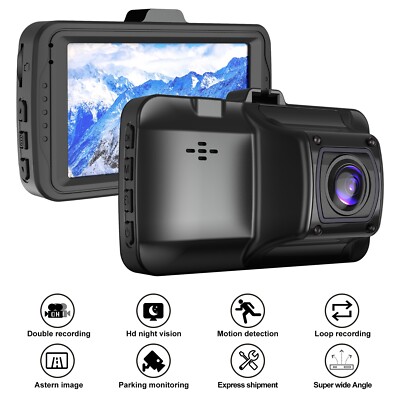 iDOME FHD 1080p Dashcam Auto DVR Kamera Videorekorder Bewegungsdet. sensor 5mp uk